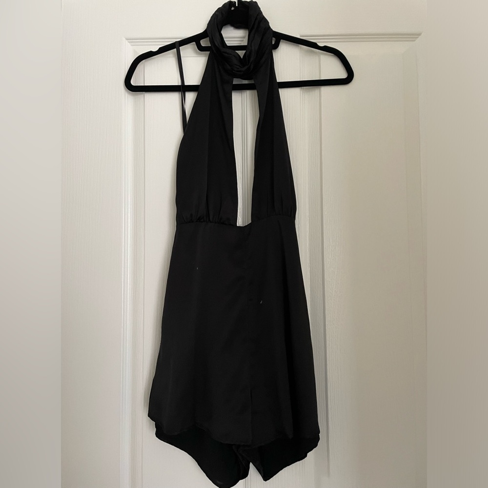 Nasty Gal black romper